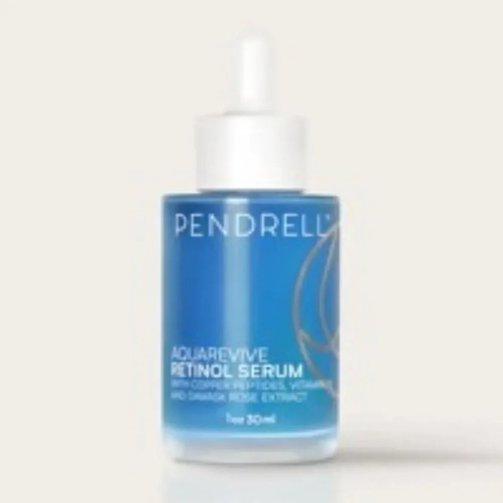 Pendrell Aquaglow Retinol Serum Full Size 1.0 Ounce New in Sealed Box